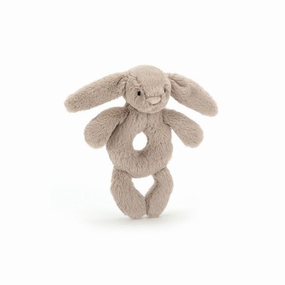 Jellycat Bashful Conejo Ring Ratatle | ZWXL-37149